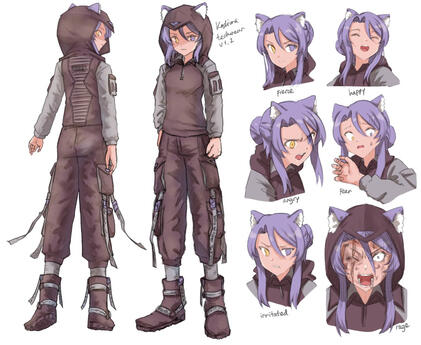 Stinky Cyberpunk Foxboy